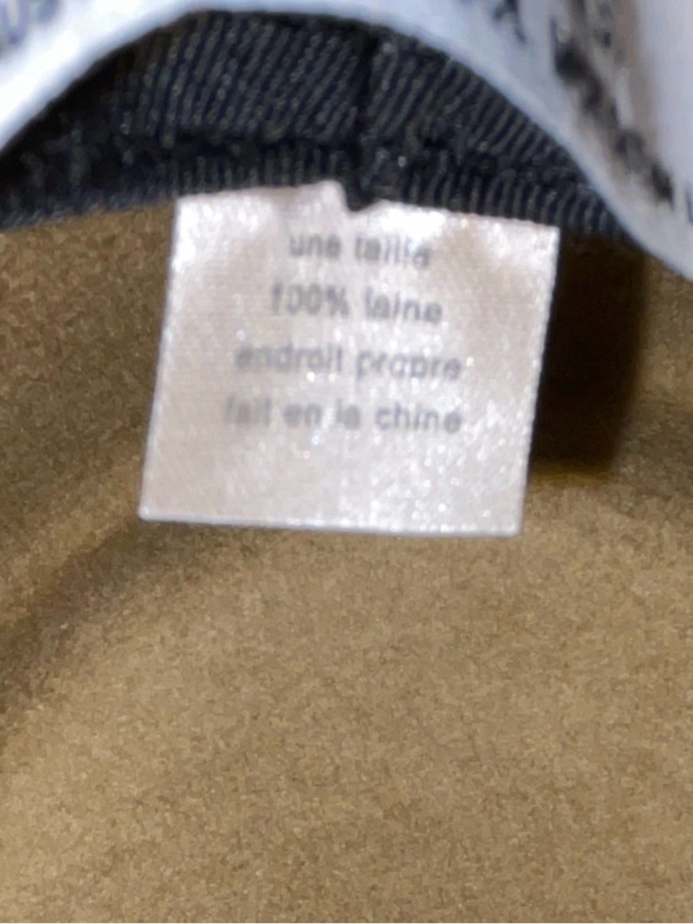 Wide Brim Fedora Hat Taupe Australian Wool Brand: “Lack of Color” Women’s Small - Picture 6 of 7